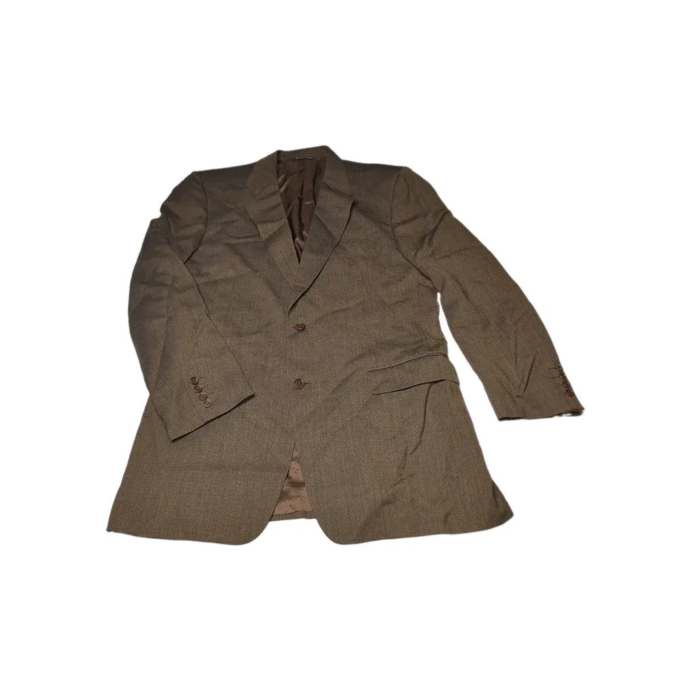 Canali Mens Blazer 42R 100% Wool Brown Sport Coat Italy Mitchell Jacket 52 IT